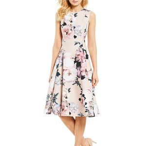 Calvin Klein Floral Print Dress